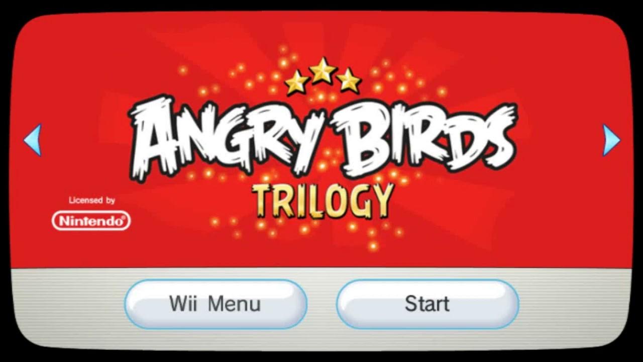 Custom Wii Channels Angry Birds Trilogy & Angry Birds Star Wars (WADs