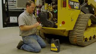 How to Change the Engine Oil and Filter on the Cat® Skid Steer Loader and Compact Track Loader