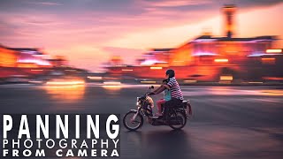 PANNING Photos kaise click kare? || Panning Photography from CAMERA in Hindi || Sony a7 iv riii iii