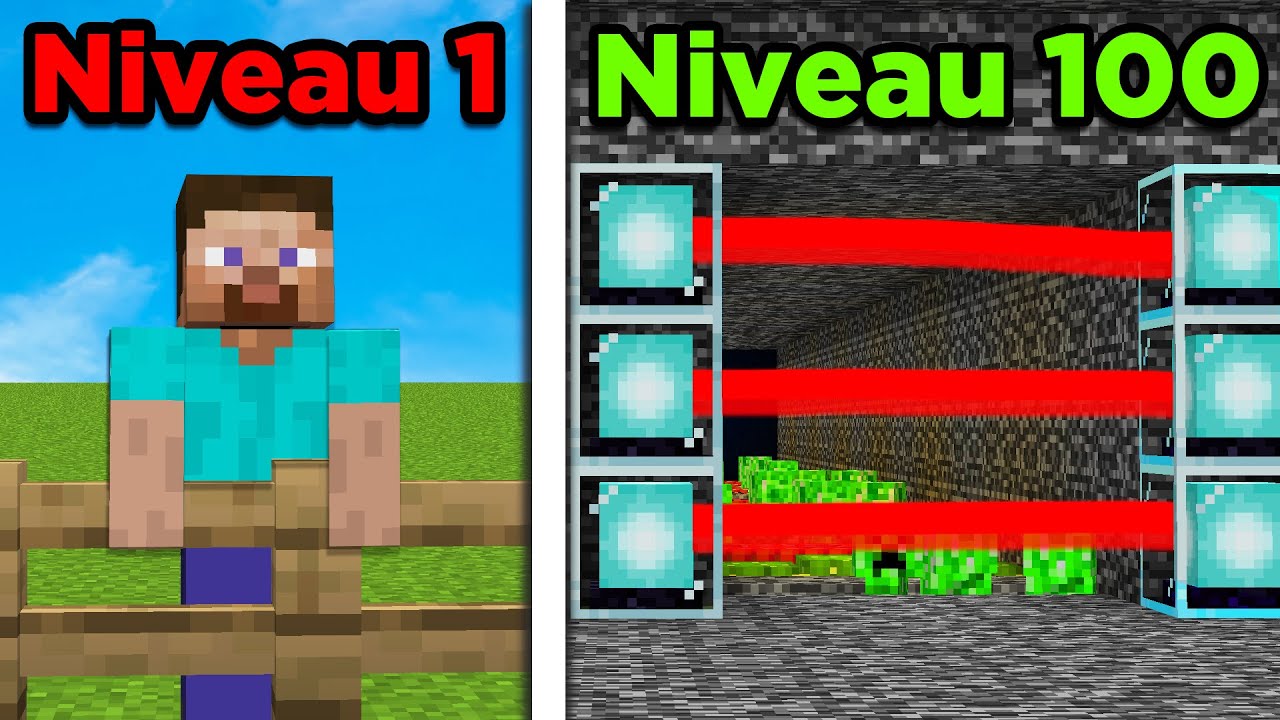 J'ai Testé des BASES SÉCURISÉES de Niveau 1 à 100 !
