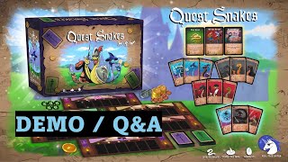DGA Demos: Quest Snakes w/ Dick Durden (Kickstarter Preview w/ Q&A)