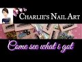 Charlie's Nail Art Haul. Come See The Pink And Purple Kits