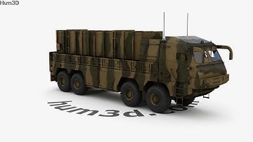 Hyunmoo-2 Short-Range Ballistic Missile 3D model by 3DModels.org