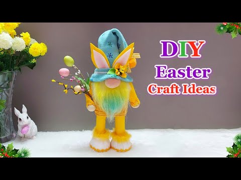 DIY Easy  Easter Decoration idea from waste Plastic Bottle 