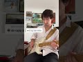 Rap snitch knishes cover on guitar