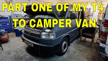 VW T4 Full Camper van self build Conversion