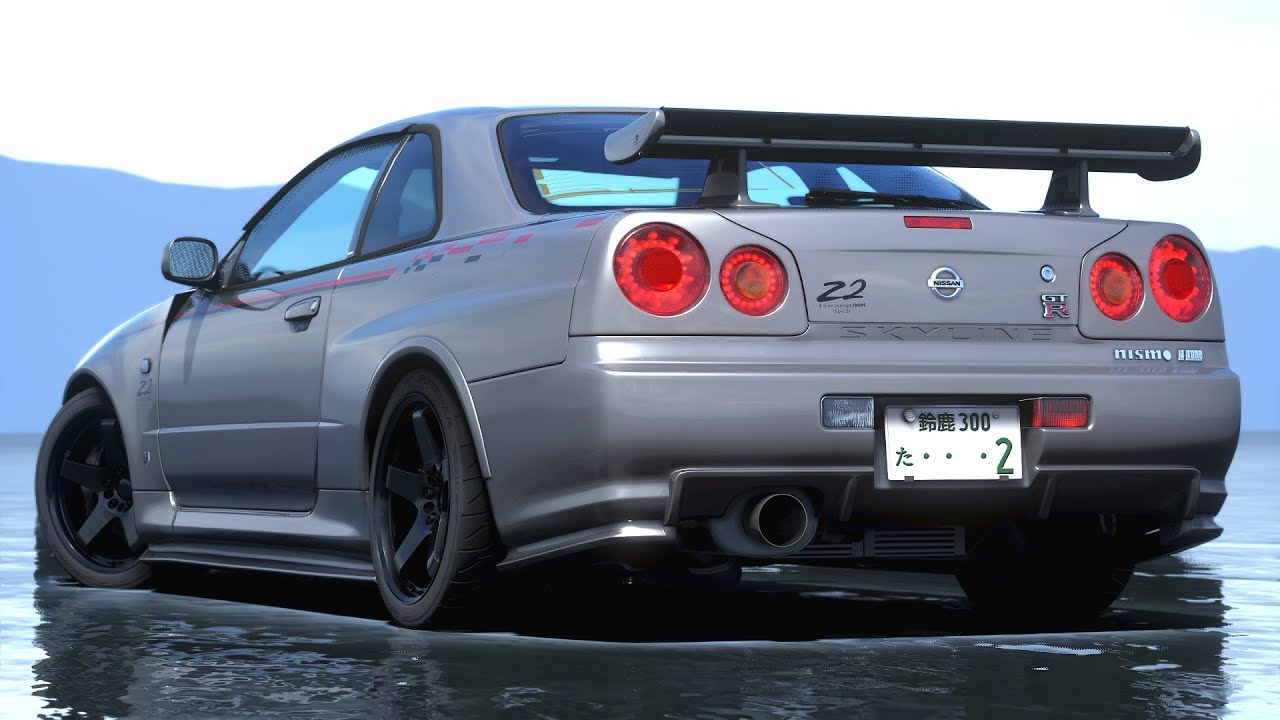 Nissan Skyline R34 GT-R Z-Tune / Cinematic / Assetto Corsa - YouTube