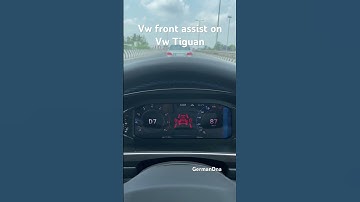Vw oem Front Assist on vw Tiguan  front assist system with automatic emergency by GERMANDNA.