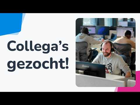 Word jij onze nieuwe collega?