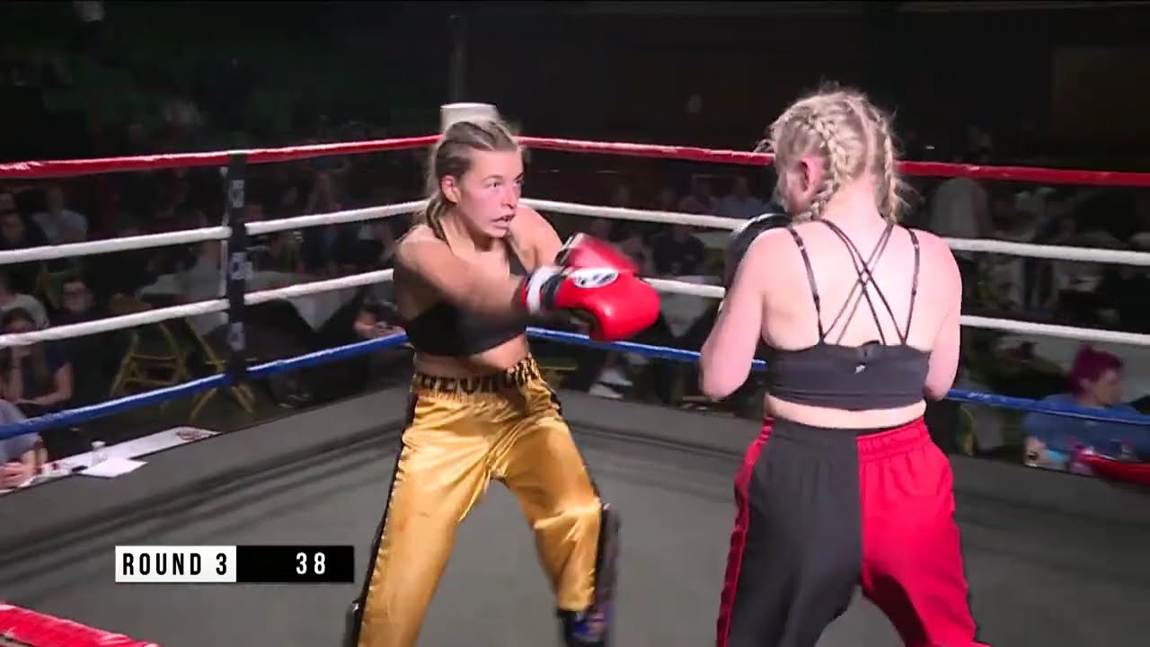 Marisha Christie Vs Georgia Courtney   ISKA British Title  Kick Boxing   Jack Hammer UK   22nd April
