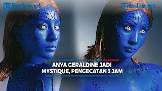 Anya Geraldine Jadi Mystique X Men Di Perayaan Halloween -