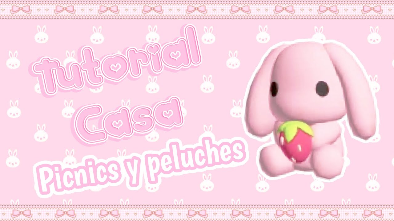 ໒꒱ Tutorial de mi Pink Palace en Picnic y Peluches『 Cozy Roblox 』