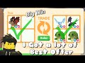 What People Trade For Mega Neon Bat Dragon | +Giveaway | Roblox AdoptMe!