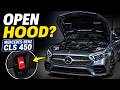 How To Open Bonnet (Hood) On A Mercedes Benz