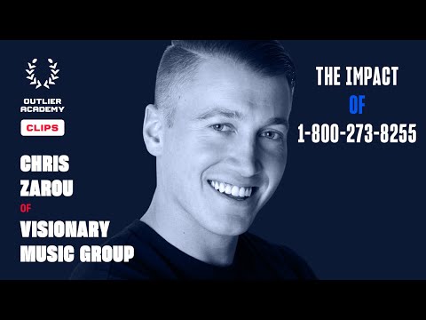 Chris Zarou of Visionary Music Group – The Impact of 1-800-273-8255