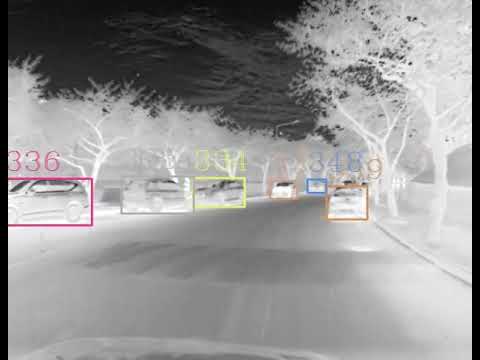 Object Tracking Using Deep SORT and YOLOv4 based Thermal infrared image