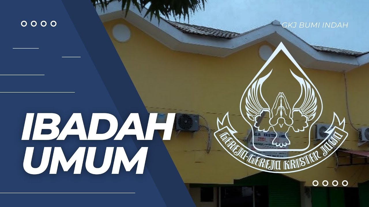 Ibadah Minggu, 11 Mei 2025 | Pdt. Prof. Joas Adi Prasetya, Th.D