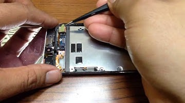 iPOD TOUCH 4G, HOW TO FIX  POWER & HOME BUTTON.  COMO REPARAR EL BOTON POWER (PART 3)