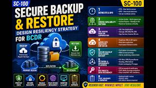 25) Solutions for business continuity and disaster recovery (BCDR), backup and restore SC-100