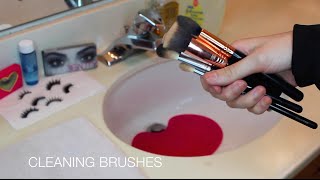How to clean your Lashes and Brushes! TLC