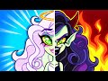 SOFT Mermaid vs GOTH Mermaid || Funny Mermaid Stories by Teen-Z House