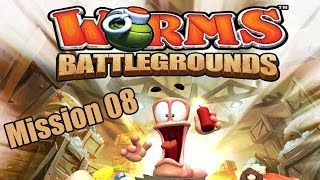Worms Battlegrounds Story Mission 08 Walkthrough: A Fight For Thor Eyes