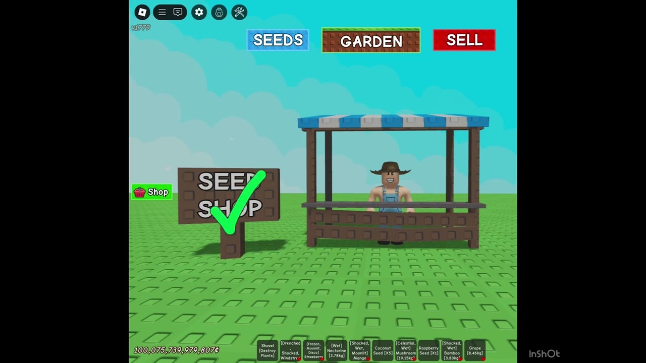 My friend names grow a garden characters full screen