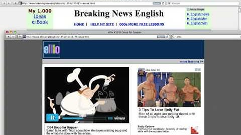 Extensive Listening through ELLLO