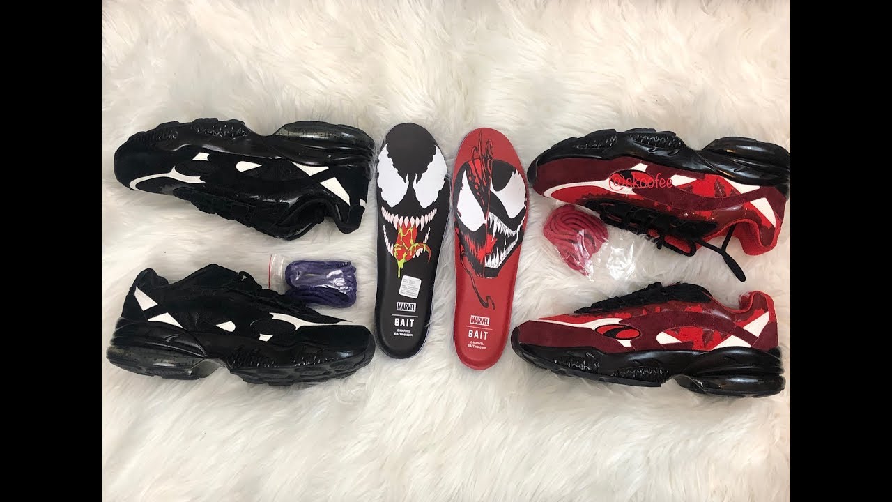 Marvel Carnage x BAIT Puma Cell 