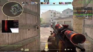 Only AWP - Deathmatch CS2 Dust 2 - 74 Kills gameplay - 20K+ Premier Rank