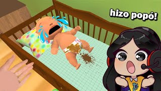 Simulador de ser Mamá EXTREMO 👶💩 👀 | paolazplay screenshot 1