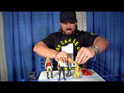 AJ Styles checks out Ronda Rousey's first WWE action figure