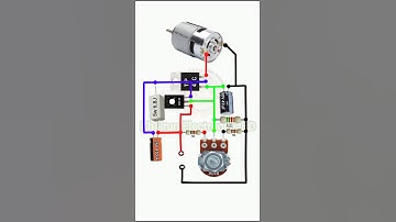 Automatically Control Speed and Torque with 2 Transistors! (Surprisingly Easy)#shorts #project