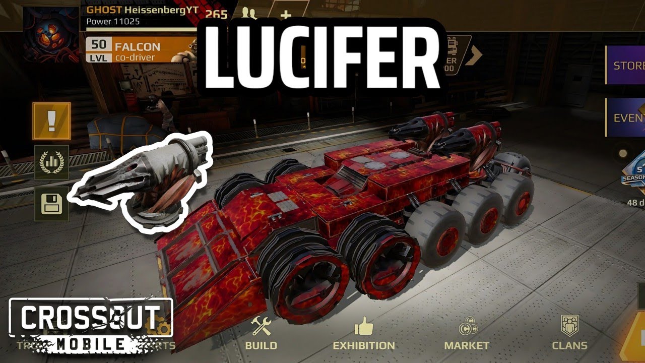 Lucifer Rocket Launcher • Crossout Mobile