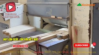 MÁY CÁN CƯỚC, CÁN VÂN GỖ 2 MẶT WM-600G2 – WOODMASTER