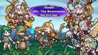 Ullr: The Bowmaster - Abyssal One Turn Clear (Fire Emblem: Heroes Gameplay)