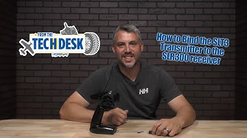 How to Bind the SLT3 Transmitter to the SLR300 receiver