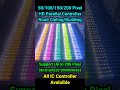 Pixel LED Road Ceiling And Building IC Controller#lededit #wedding #pixel #decoracion #programming 