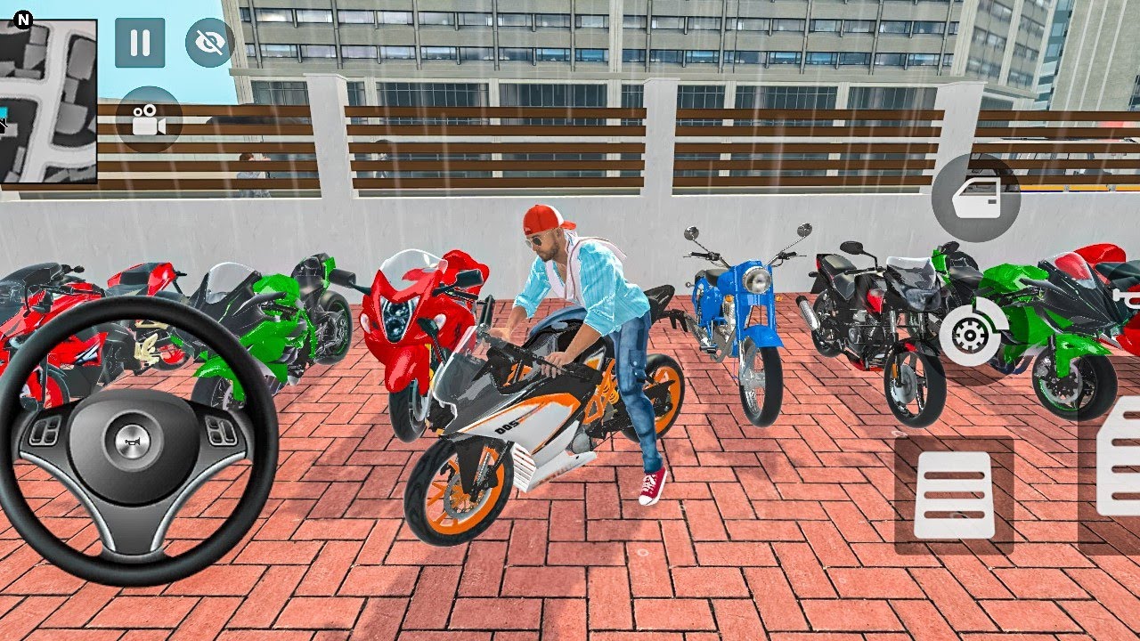 🚀 Rooftop Bike  Madness! 🏍️ Franklin’s INSANE Tall Building Parking - Android Game play 2026!!!!!!!🔥