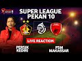 HASIL  PERSIK KEDIRI VS PSM MAKASSAR PEKAN 10 BRI SUPER LEAGUE 2025/2026
