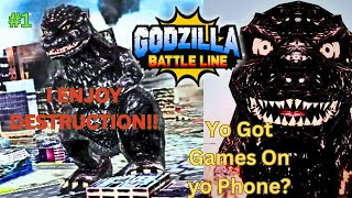 A New Path To Destruction!!! | GODZILLA BATTLE LINE!