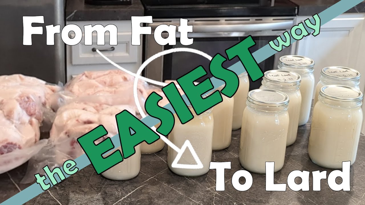 How to Render Lard (and the SCIENCE behind it!) YouTube