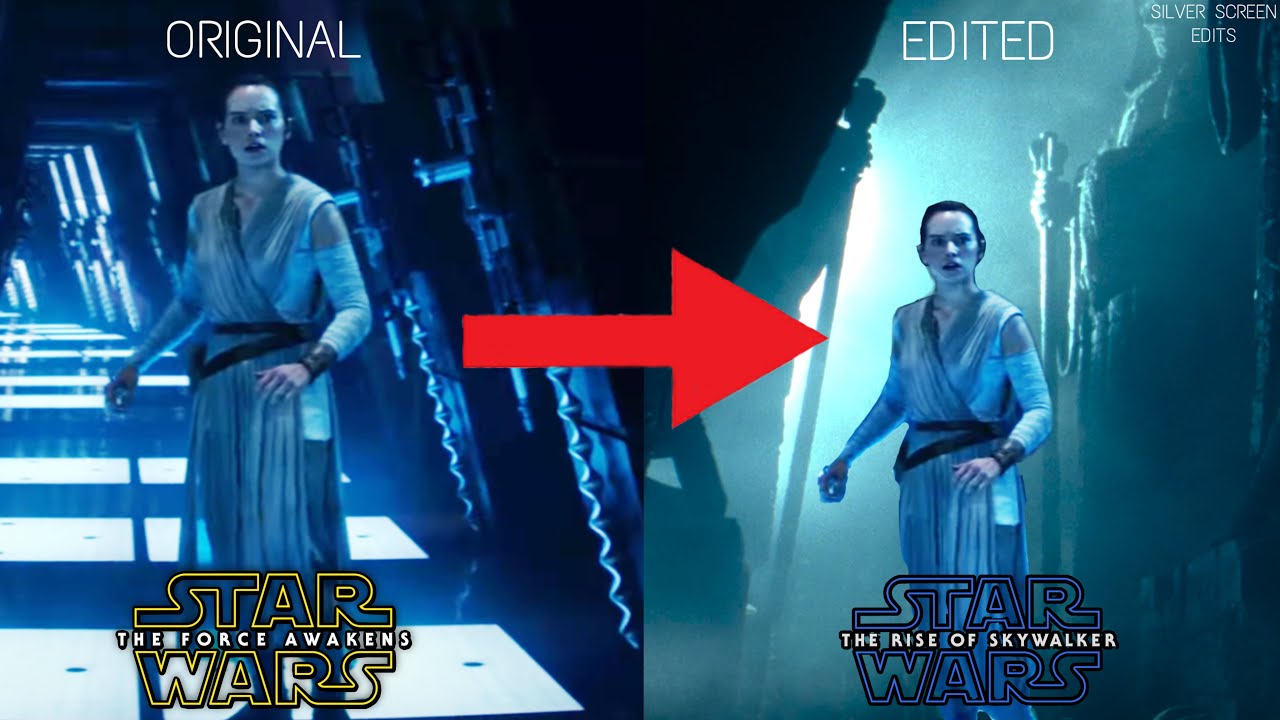 Star Wars: The Force Awakens Rey’s Vision (w/CORRECT flashbacks) - YouTube