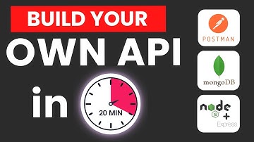 Build Your Own API With Node.js in 20 Minutes! | MongoDB | Express