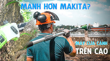 Máy cưa cắt tỉa cành trên cao dùng pin Greenworks, HÀNG ĐỘC NHẤT VÔ NHỊ [2023]