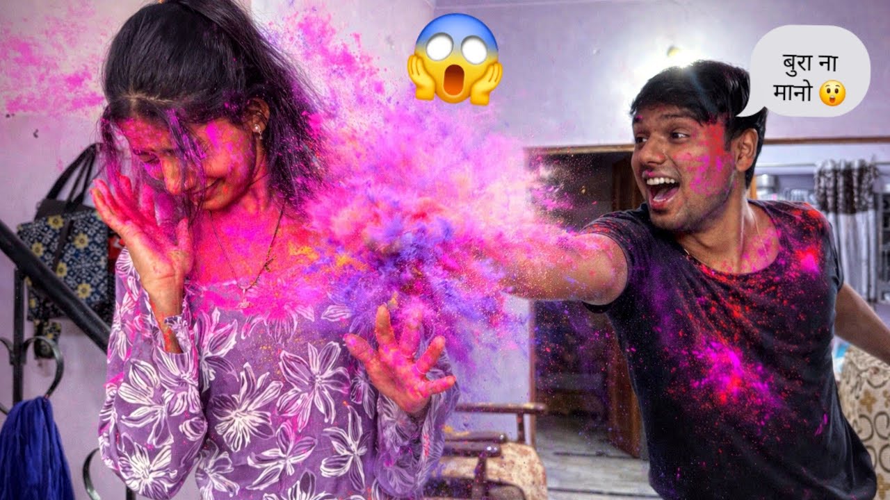 Holi Prank On Sonal 😱 gone super wrong 