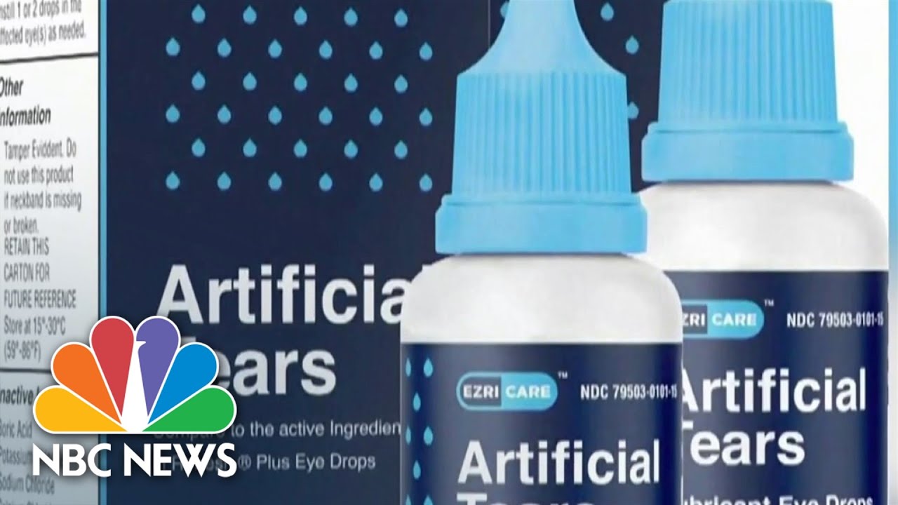 Tainted eyedrops linked to three deaths and extensive vision loss