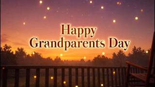 Happy Grandparents Day — Looping Animation for Displays & Celebrations