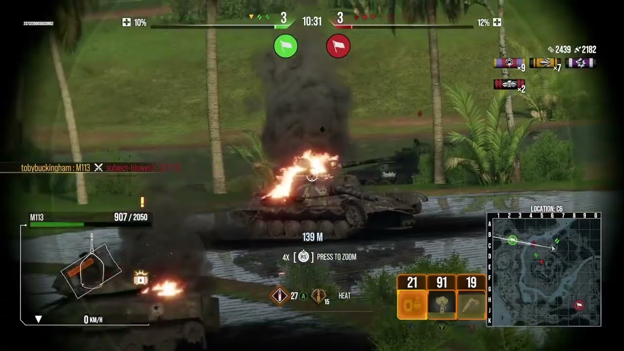 WoT console - M113 - MVP.