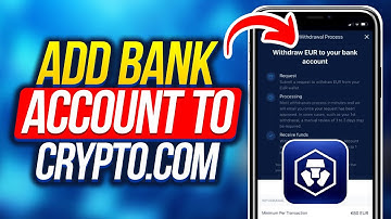 How to Add Bank Account to Crypto.com to Link Transfer USD to Buy Bitcoin BTC Cryptocurrency Money